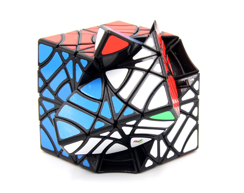 mf8双子星魔方斜转版 转棱斜转直升机加强版异形益智魔方外贸玩具