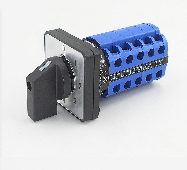 万能转换开关lw26-20 0-5/5六档五节两线五组多电源信号电路电压