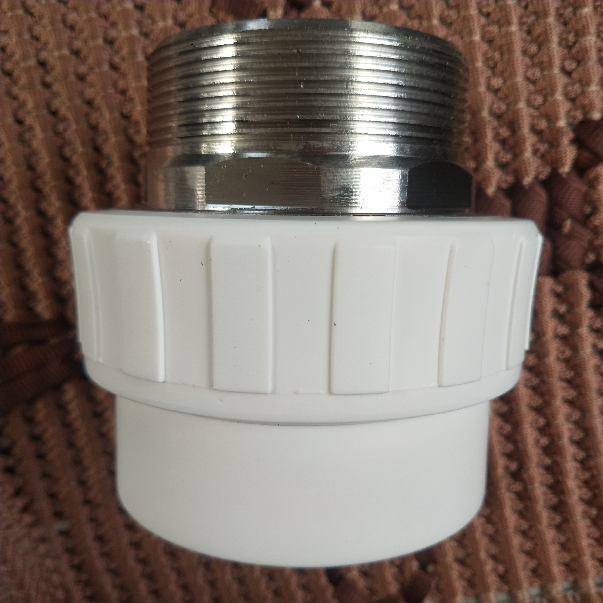 直销ppr六角内丝直接 外丝直接75 90 110大口径不锈钢 铜 铁管件