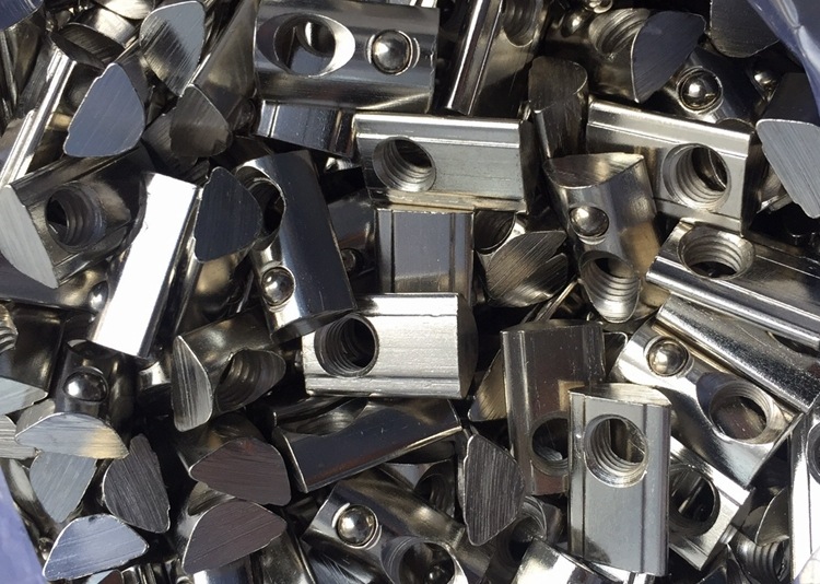 弹珠螺母铝型材配件弹性螺母钢珠螺母块系列20304045