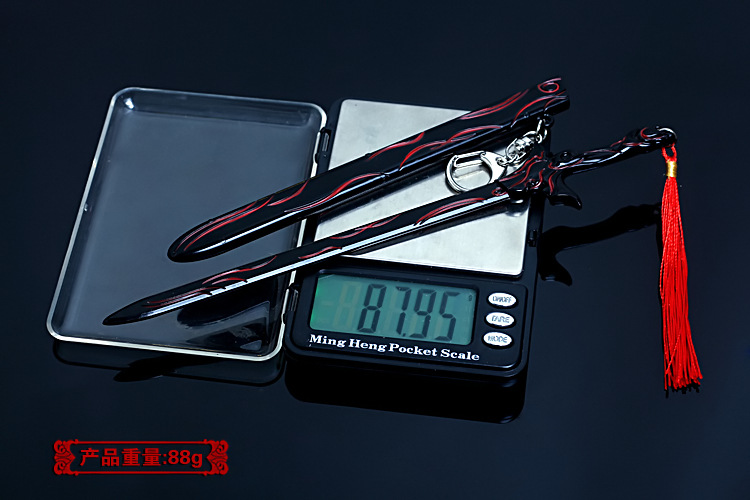 魔道周边 薛洋降灾剑新款带鞘剑合金武器兵器