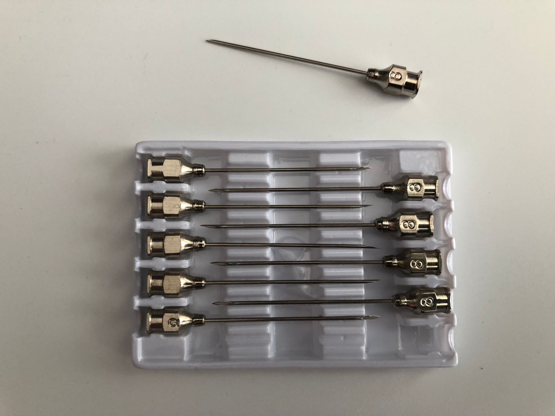 兽用针头 猪牛羊动物 疫苗注射 兽医 金属注射器不锈钢针头4-20号