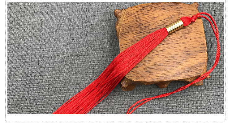 现货毕业生博士帽流苏 学士服硕士服手工吊穗学士帽专用流苏穗子