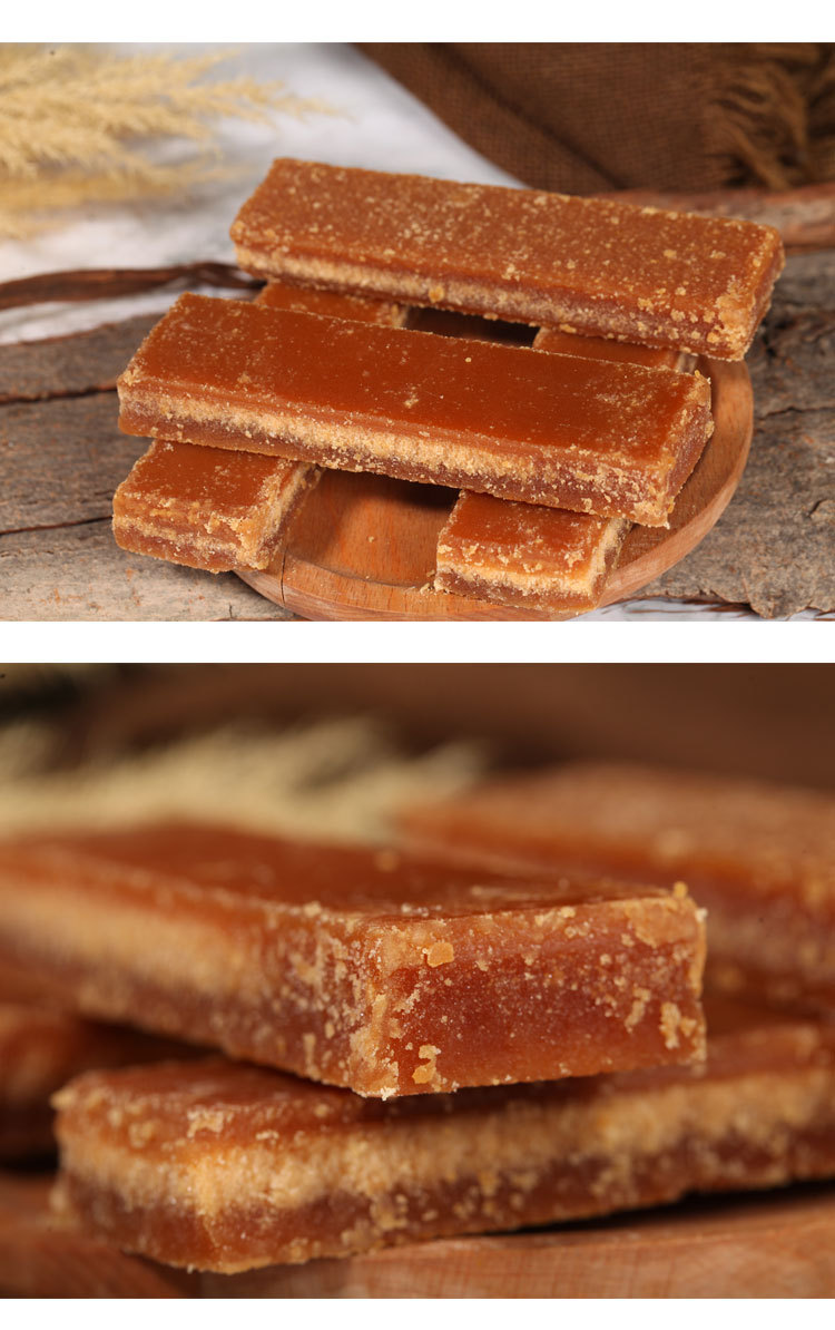 【广西老字号】蜜蜂牌广西红片糖500g袋装冰红糖冰片糖老红糖块