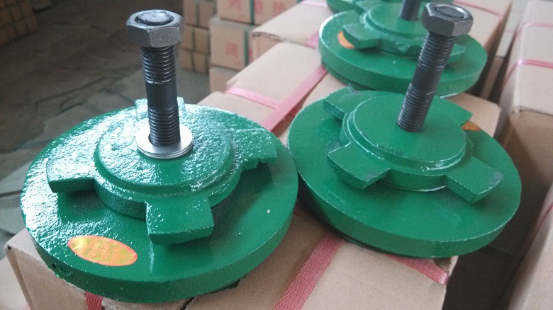 s78-8型机床垫铁 减震调整 圆形重型带胶垫可调垫脚