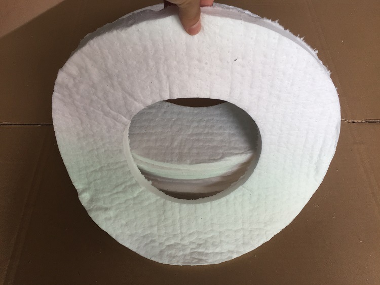 高温陶瓷纤维毯垫片高温1400度陶瓷纤维纸隔热保温垫片法兰防火垫