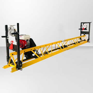 混凝土摊铺整平震动梁 长度可调汽油动力振动梁现货 框架式振动梁