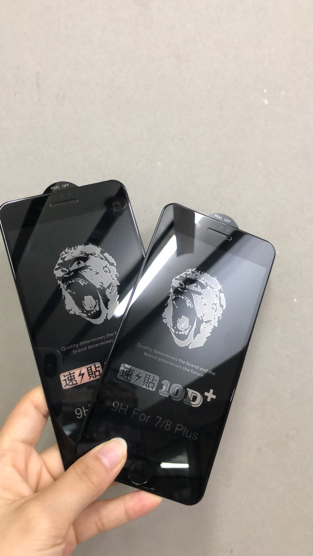 适用10d 大猩猩 苹果11pro钢化膜iphone11 xsmax全屏大猩猩玻璃膜