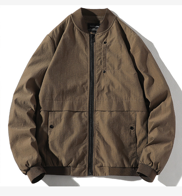 外套2019秋冬男装青年日系复古潮牌休闲宽松原宿风飞行员夹克男