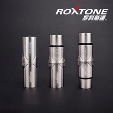 ROXTONE3芯XLR卡侬公转卡农母麦克风话筒延长转换头DMX灯光连接器