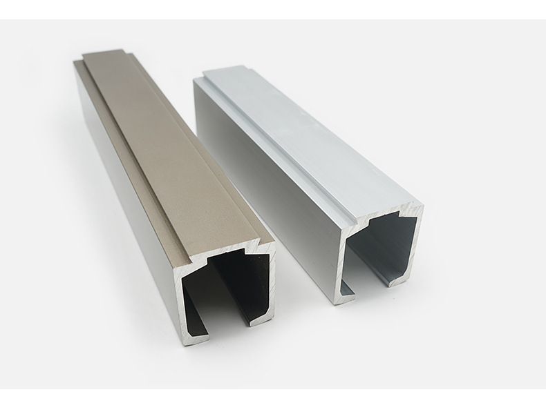 铝合金型材移门吊轨卧室衣柜推拉导轨门窗轨道铝合金吊轨专业定制