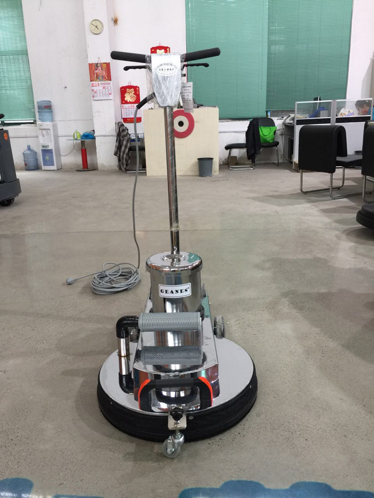 吉安泥2匹20寸1500转高速抛光机大理石抛光机打蜡机同步吸尘