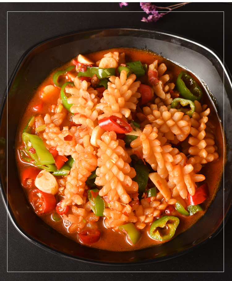 新鲜鱿鱼花冷冻海鲜目鱼花墨鱼花酒店饭店用特色半成品菜冷冻食材