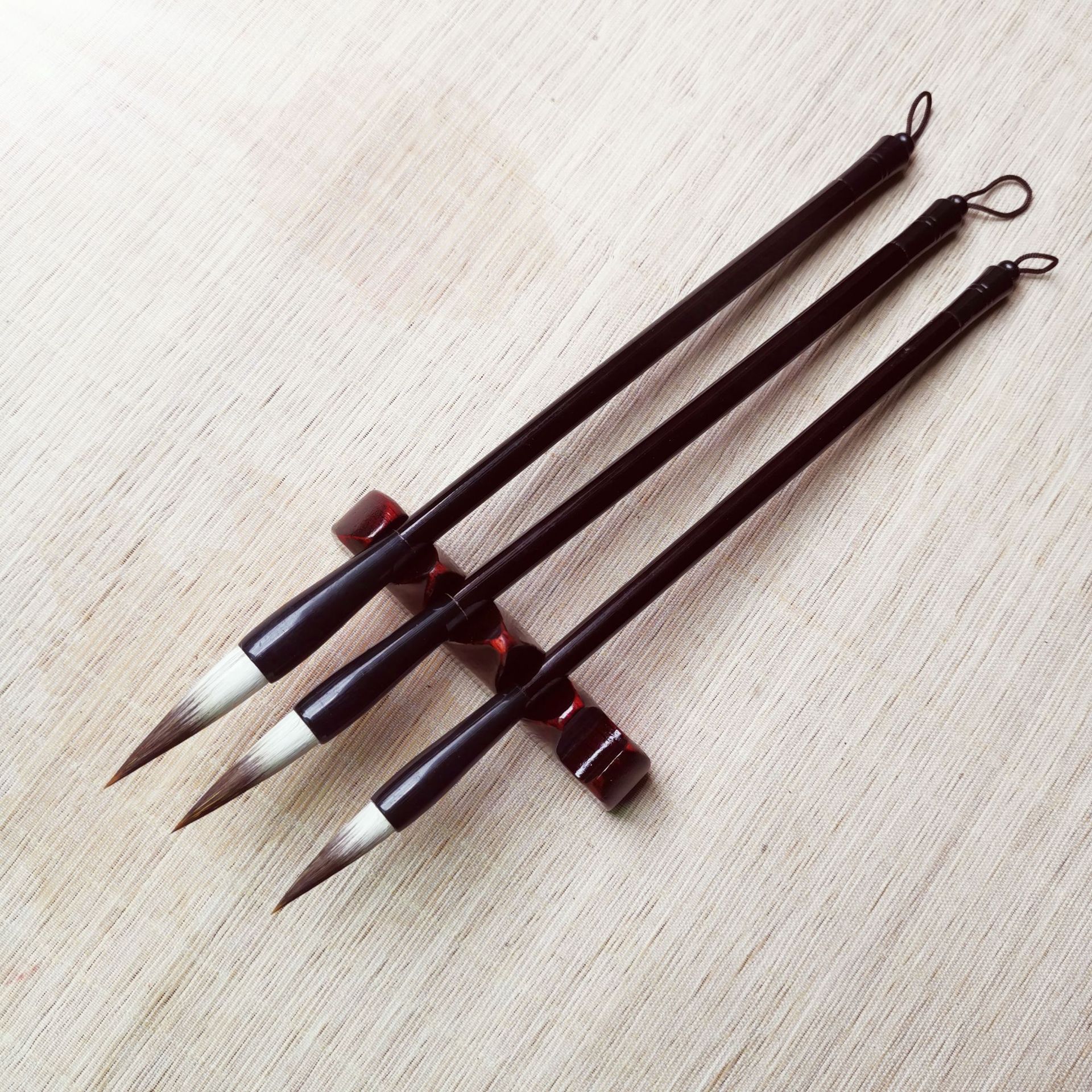 中楷毛笔 供应毫毛笔鸡尾狼毫笔