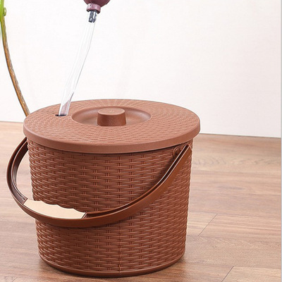 塑料茶水桶茶具配件茶渣桶茶盘茶桶过滤隔废水桶硅胶排水管球包