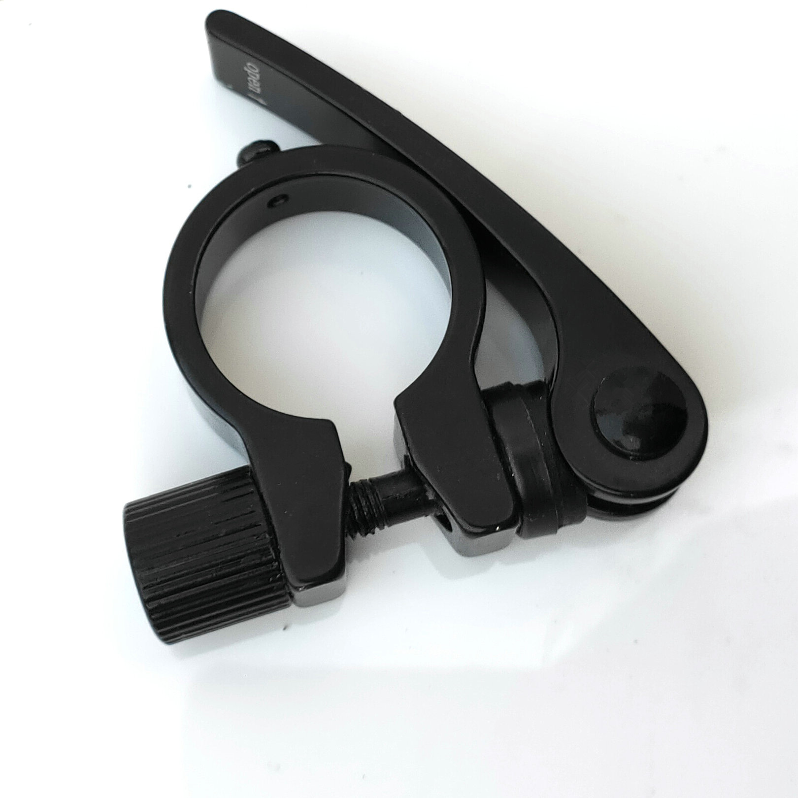 快拆夹山地车座管夹自行车带锁死螺丝快拆扣25.4mm口径最大调29mm