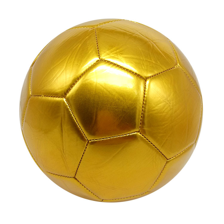 factory direct sales no. 5 football high-end machine sewing football pure gold without logo spot one-piece delivery