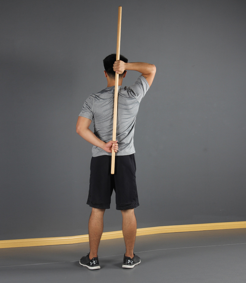 体态评估棍私教体态纠正木棍瑜伽动作辅助木棒普拉提拉伸圆棍