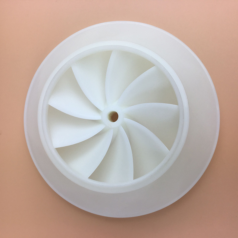 厂家直销无刷吸尘器叶轮贯流风叶风轮塑料400风扇扇叶 品质款制造