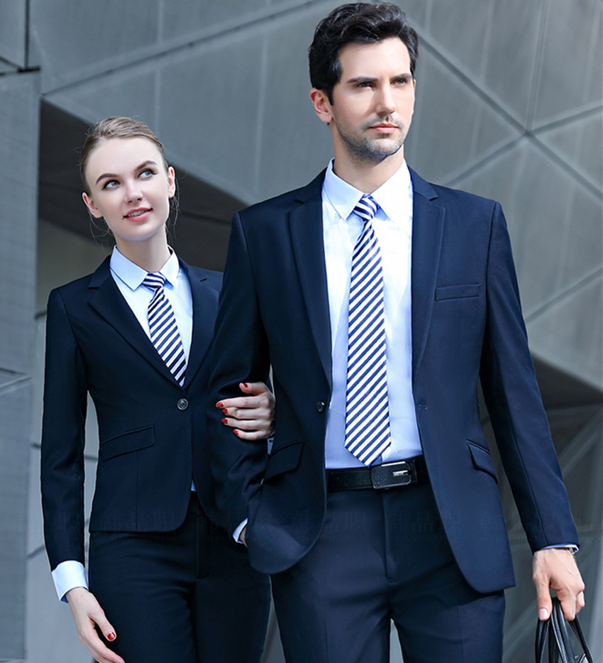 2019秋季新款时尚商务正装高档西服量身定制商务小西装套装男结婚