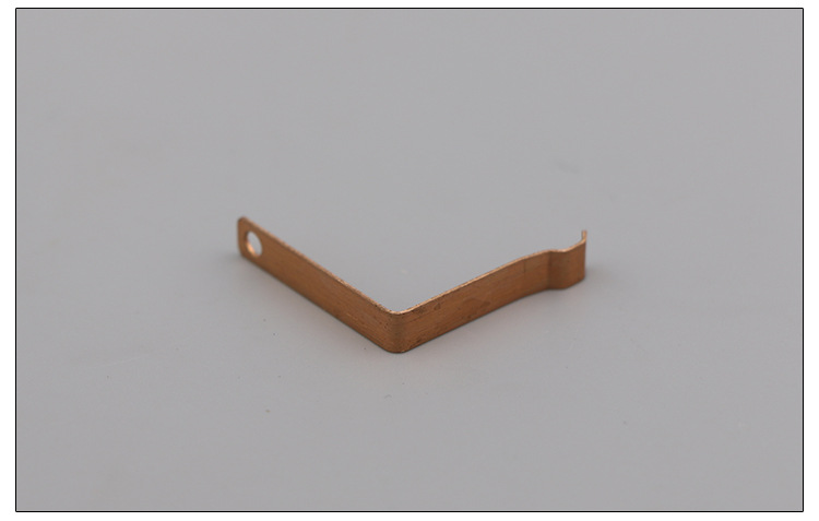 厂家热销非标铜合金片弹簧电极片接触压缩导电弹簧片高弹性铍铜片