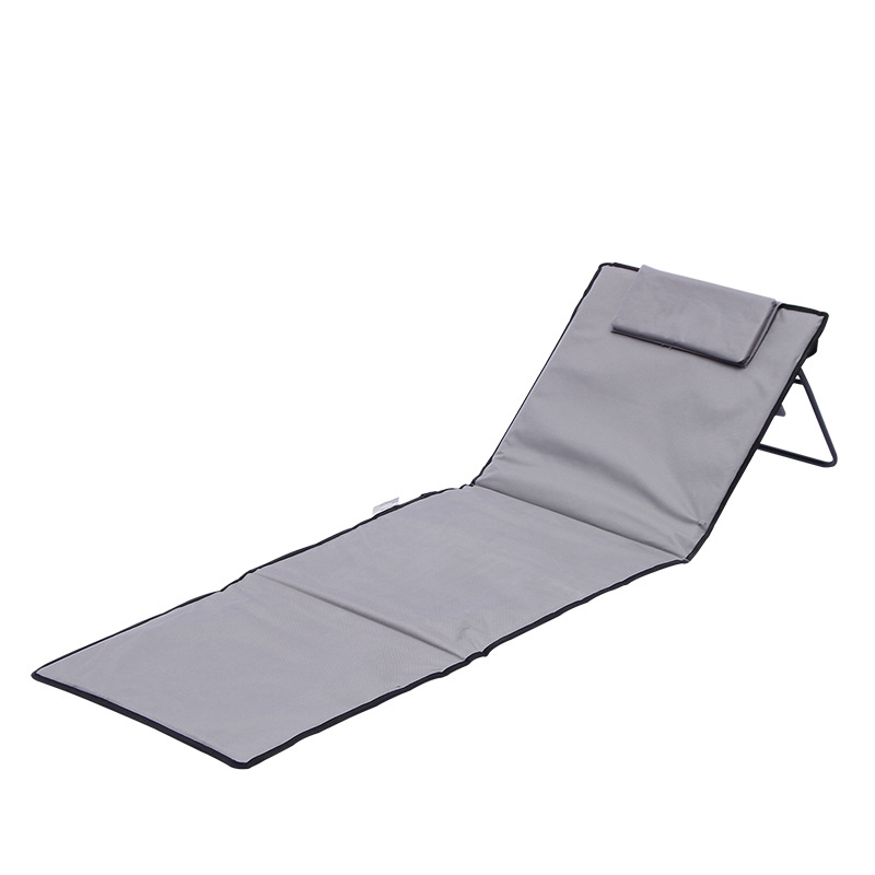 佳凡户外休闲落地式沙滩椅 牛津布办公室午睡矮脚折叠躺椅