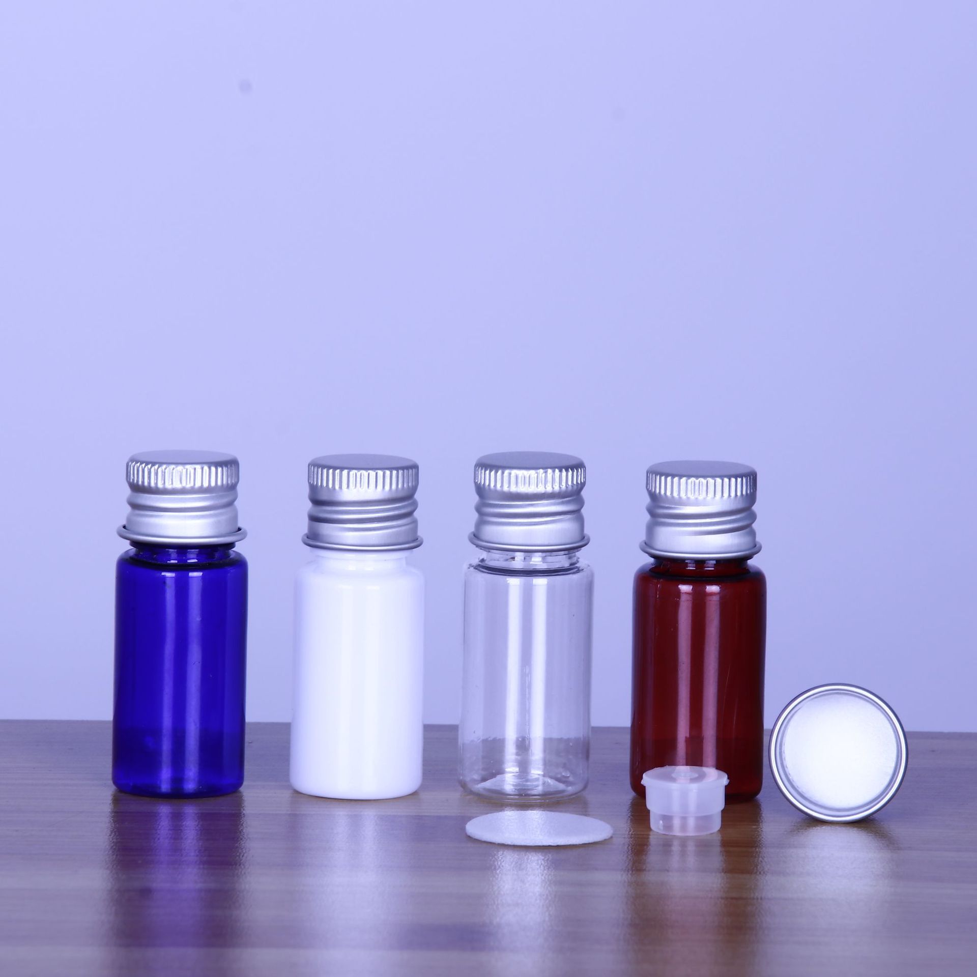 直销透明pe塑料瓶 10ml医药保健品包装塑料瓶 小瓶子 颜料瓶现货