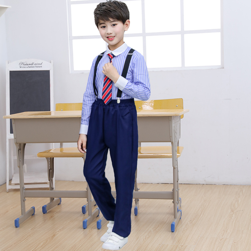 六一儿童演出服背带裙中小学生合唱团朗诵表演服幼儿园男女童校服