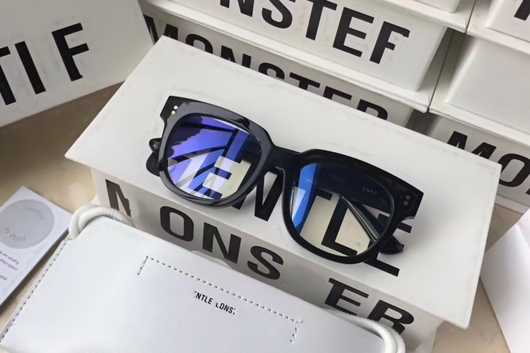 2019新款gm网红平光镜una眼镜框防蓝光板材复古配近视south side