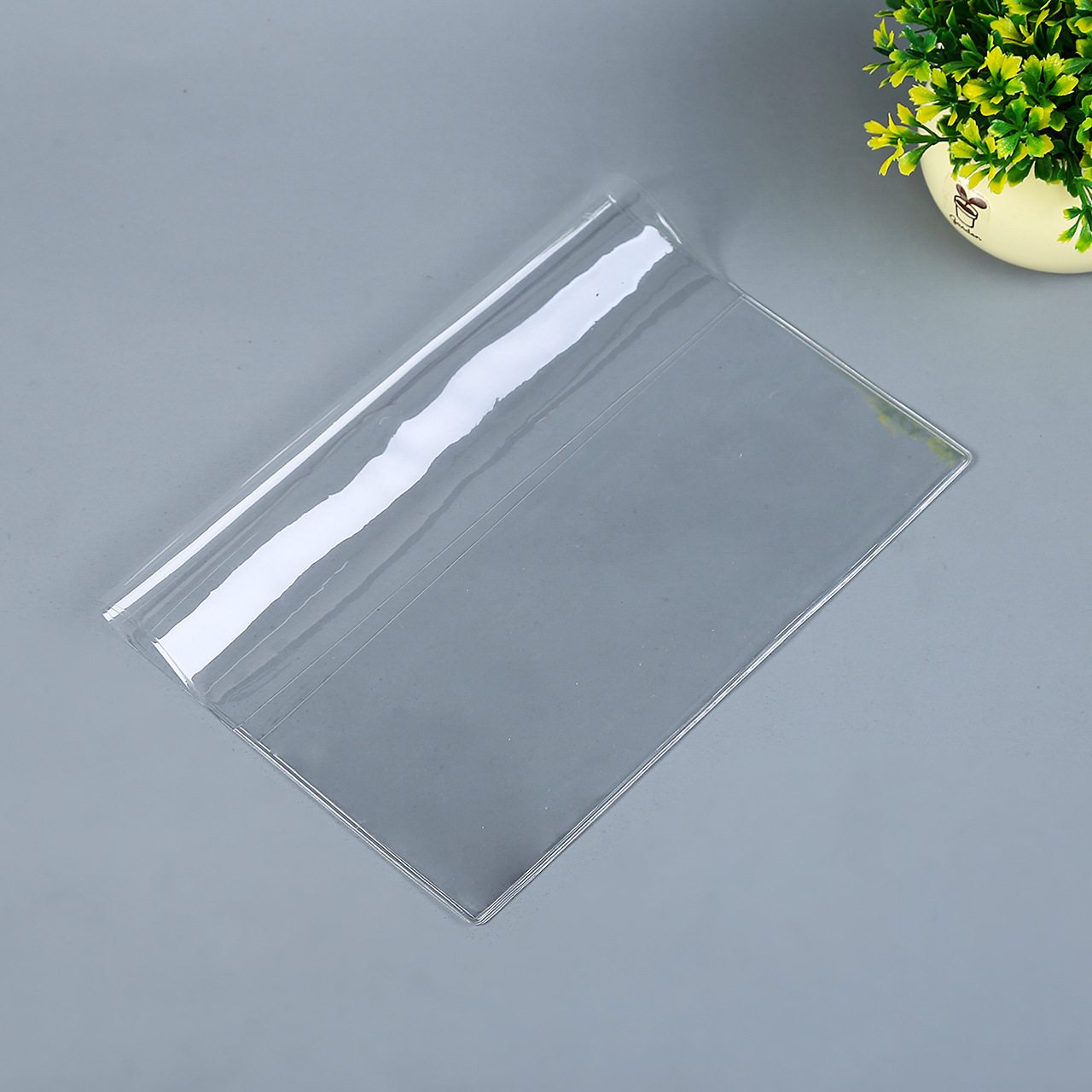 厂家定制学生课本透明pvc塑料书皮书套 卡通加厚笔记本封套印logo