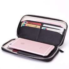 外贸PU卡包多功能多卡位卡包便携手拿护照包证件包零钱包商务礼品