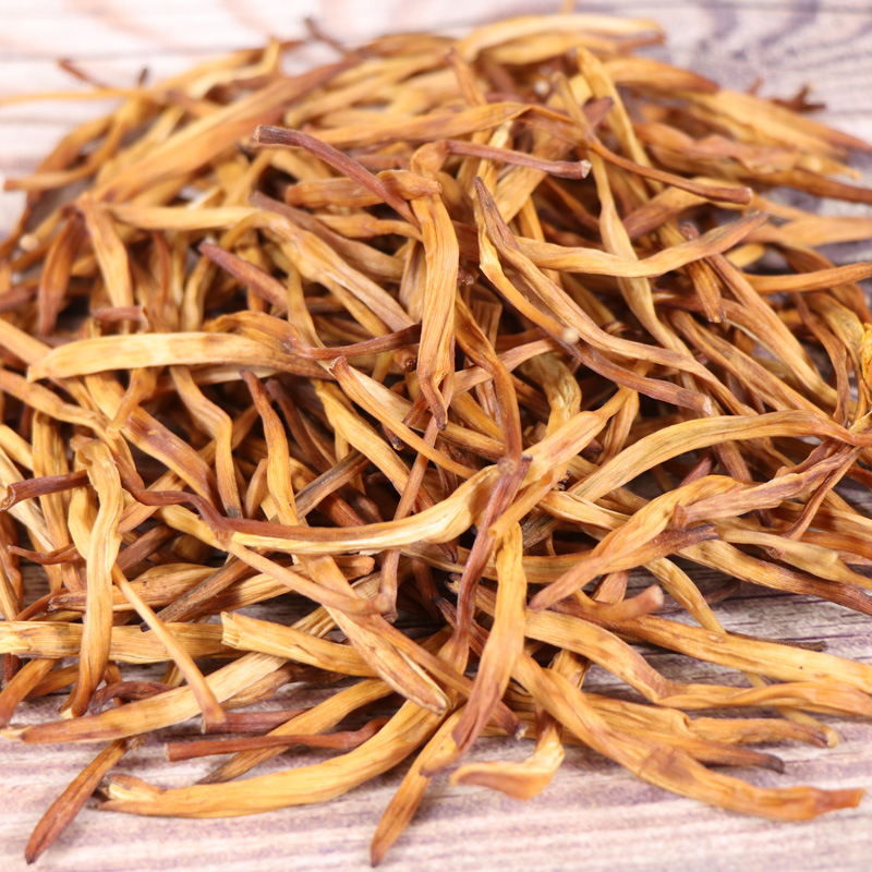 2020新鲜黄花菜干货500g包邮散装野生无硫金针菜干忘忧草湖南