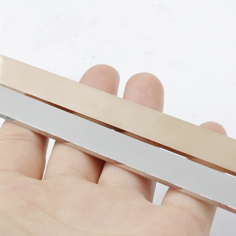 镜面不锈钢长方形长条 diy c字开口不锈钢手镯长条批发 多规格