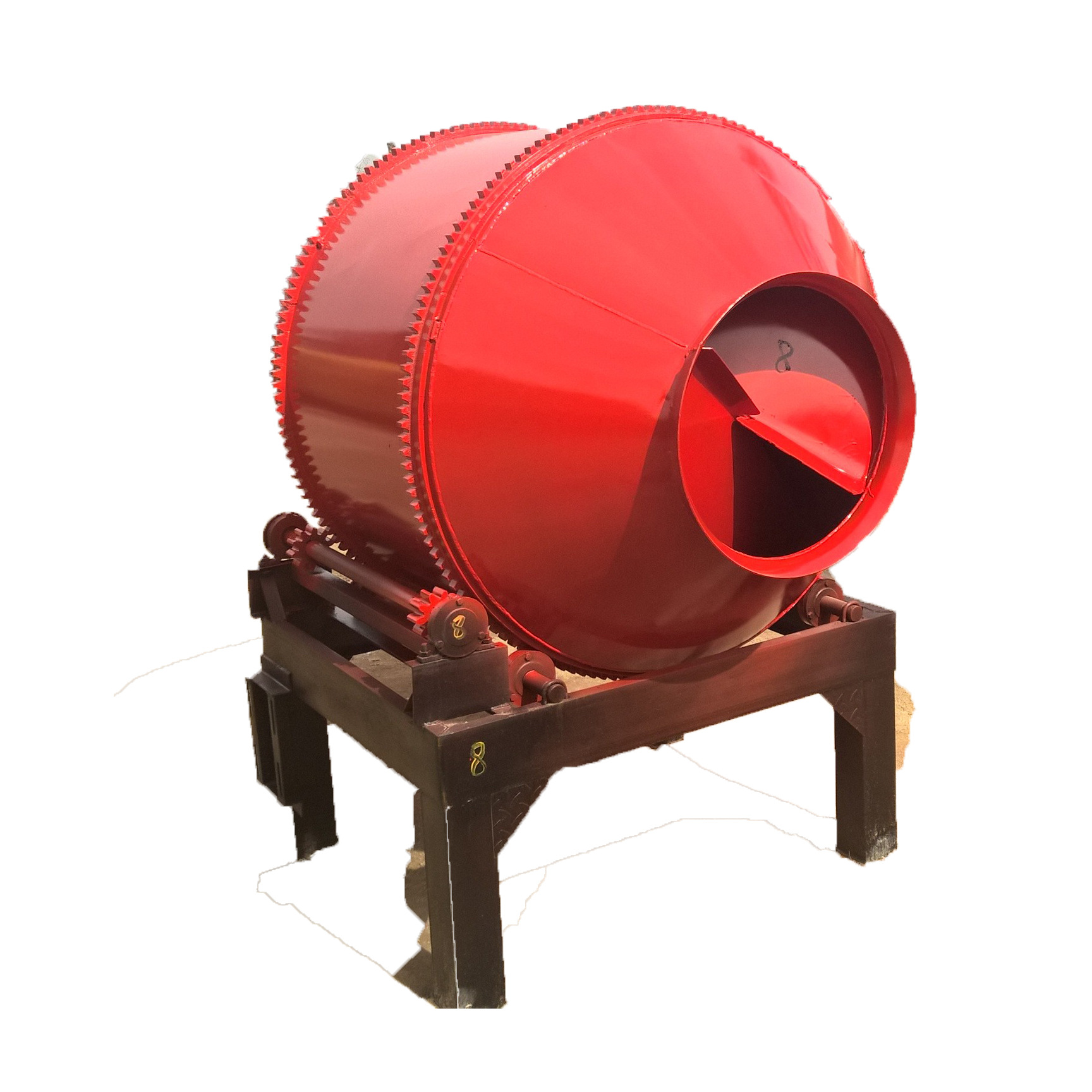 热销小型砂浆滚筒搅拌机 简易水泥圆筒搅拌机 多功能灰浆搅拌机