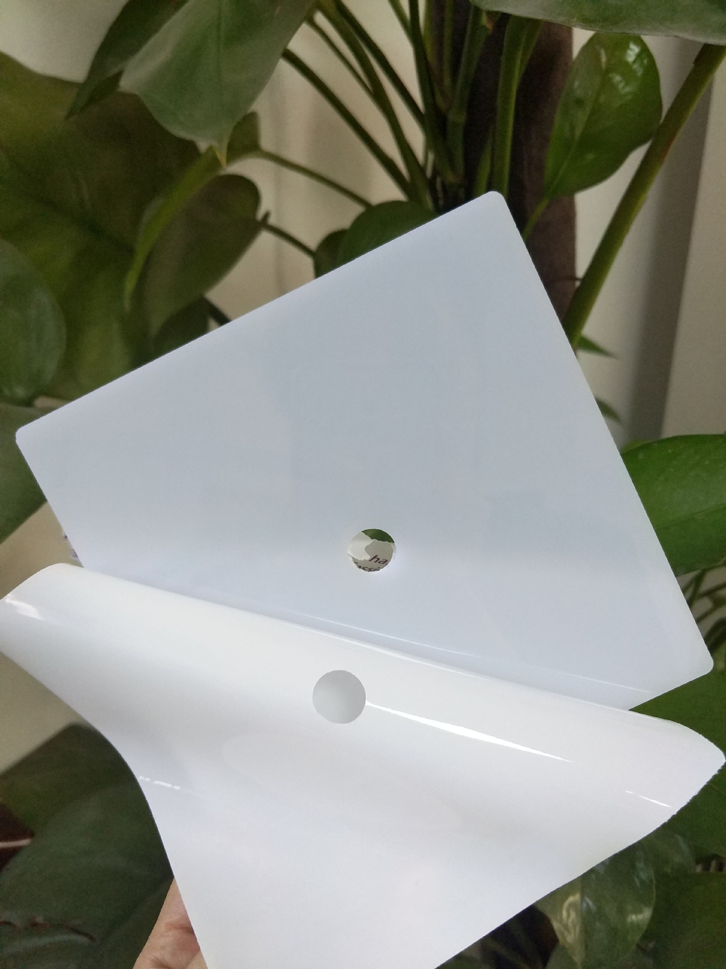 厂家供应亚克力板材奶白色pc塑料板制品乳白pc板高精密雕刻加工