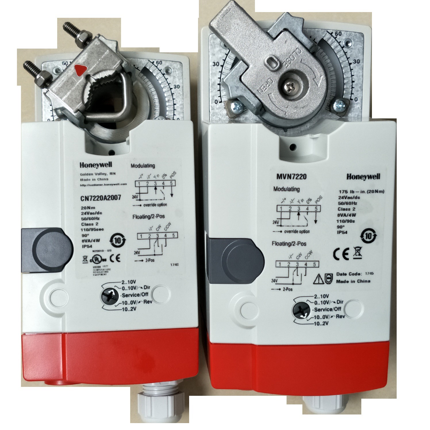 honeywellmvn7220风门cn7220a2007霍尼韦尔优质低价球阀执行器