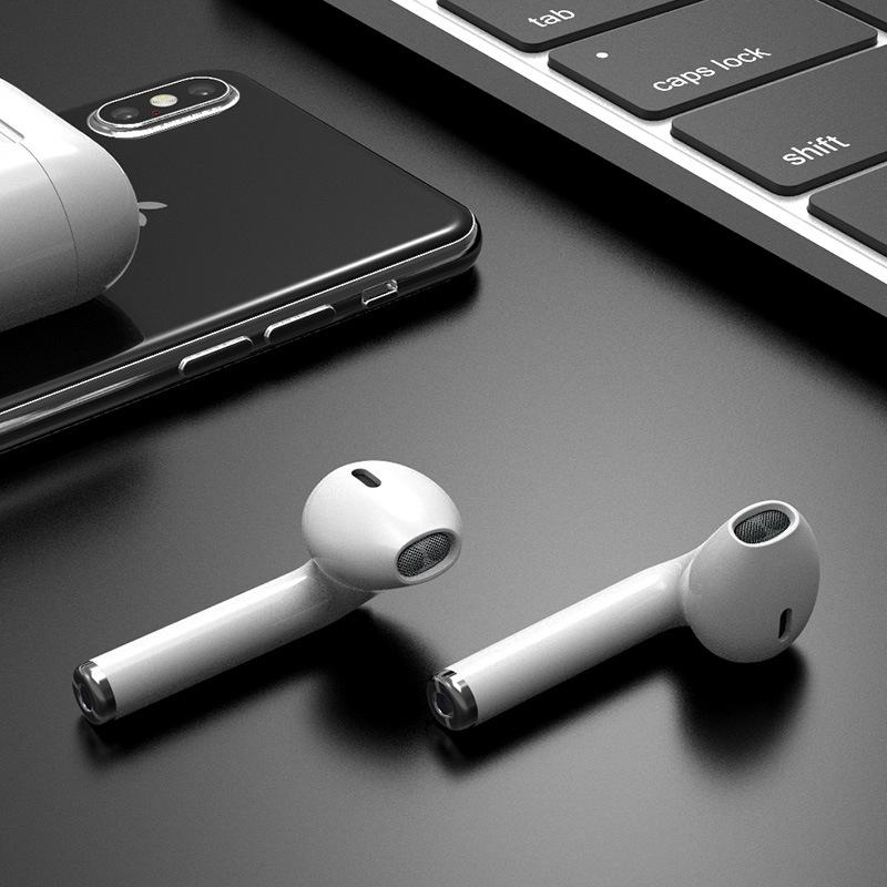 跨境热卖i7stws蓝牙耳机mini无线双耳运动带充电仓蓝牙50立体声