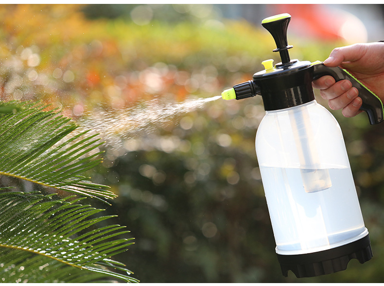 浇花透明喷水壶家用园艺室内淋盆栽多肉浇水器小型压力厂家直销2l
