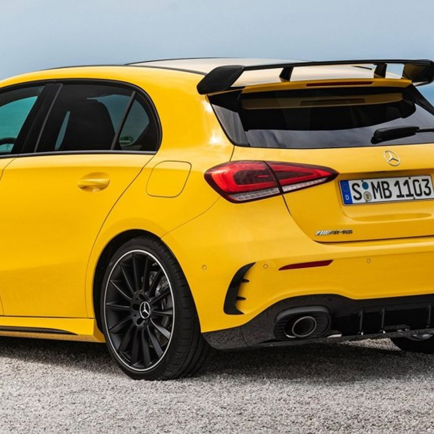 适用19款奔驰a级 a180l a200l 新a级运动包围后杠amg款后风刀改装