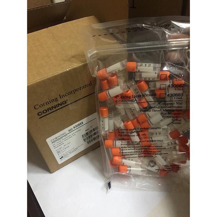 【康宁】corning  2ml  圆底可立式外旋冻存管 430659 实验室耗材