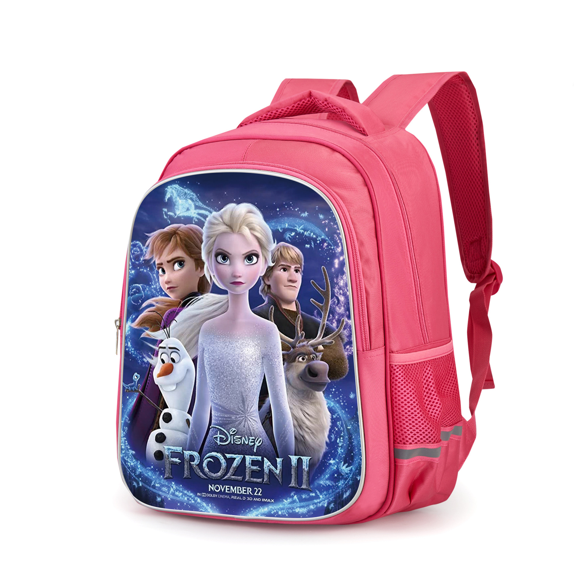 厂家直销 冰雪奇缘2 动漫书包1-3-5年级