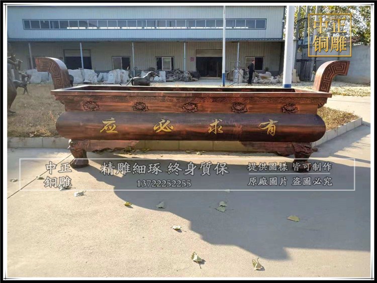 欧式花盆雕塑 铜镜雕塑 仿古铜雕 玻璃钢仿铜花盆 欧式花盆