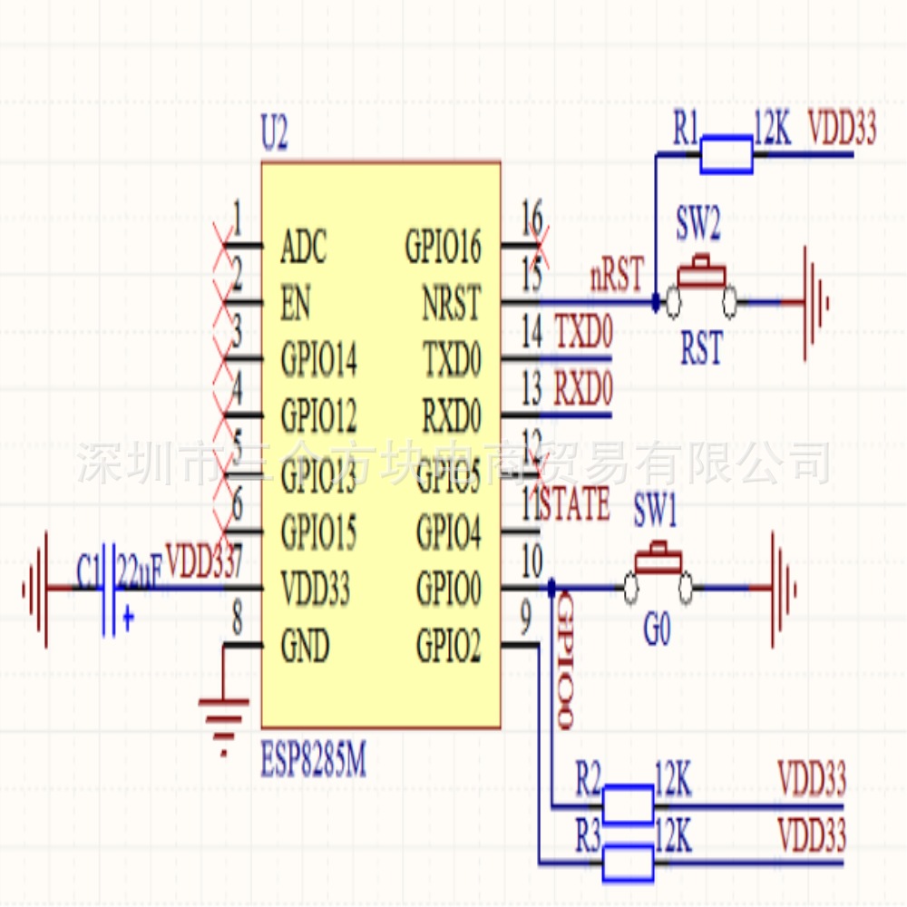 4g模块 esp8285 串口转wifi 无线透传 esp-m1/m2/m3/m4/dmp-l1