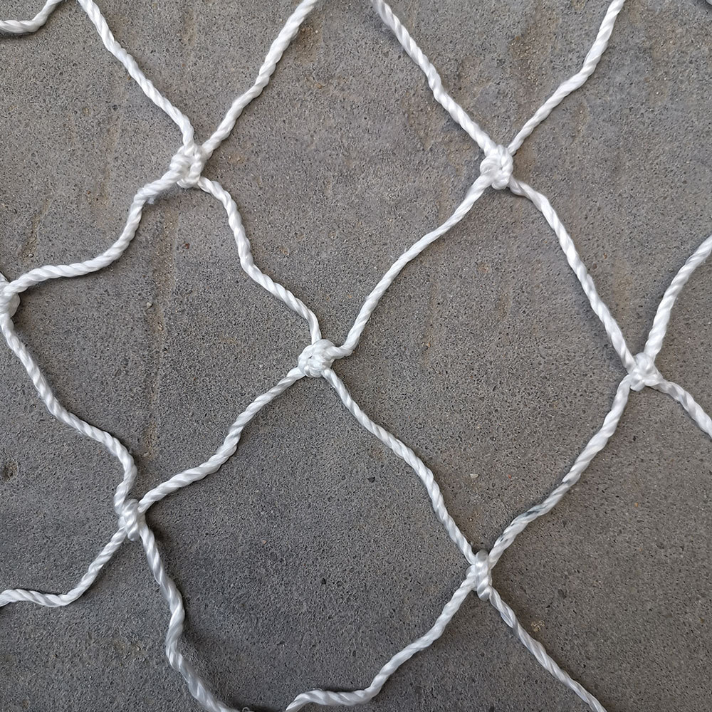 【现货】集装箱货柜防护网 建筑安全平网 白色尼龙绳网 弹力绳网