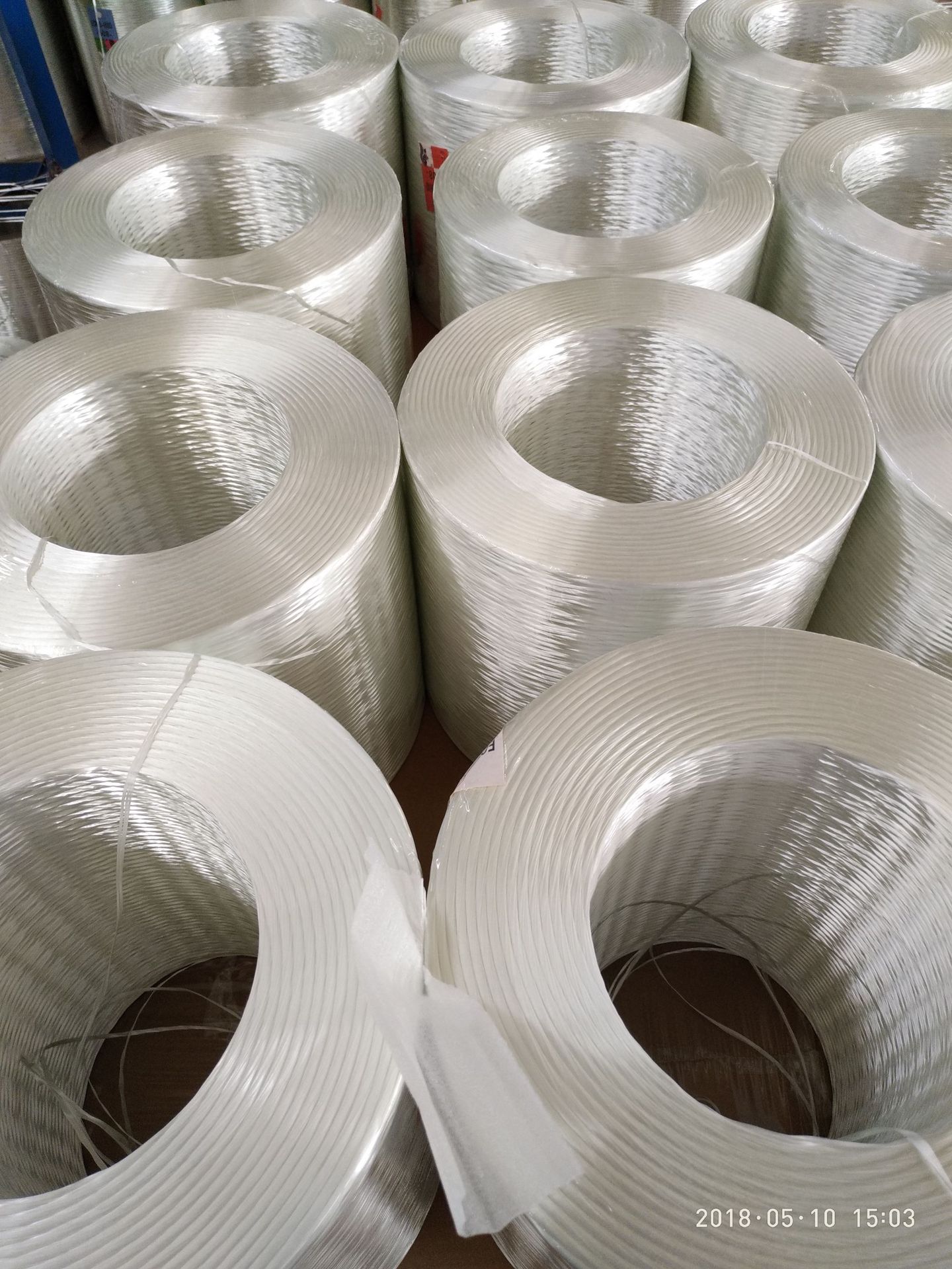 泰安聚力中碱拉挤纱 玻璃纤维缠绕纱 高品质2400tex/4800tex粗纱