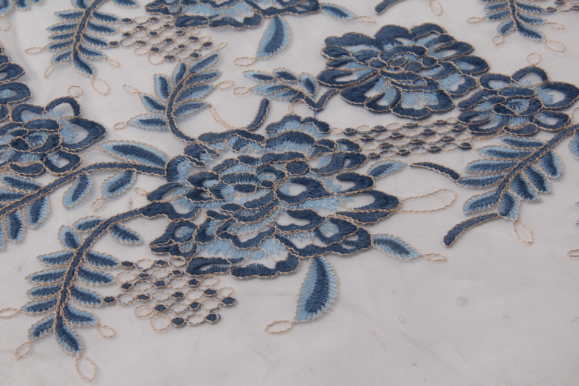 电脑绣花面料_2019 网布绣花面料电脑绣花面料 服装连衣裙服装直销 - 