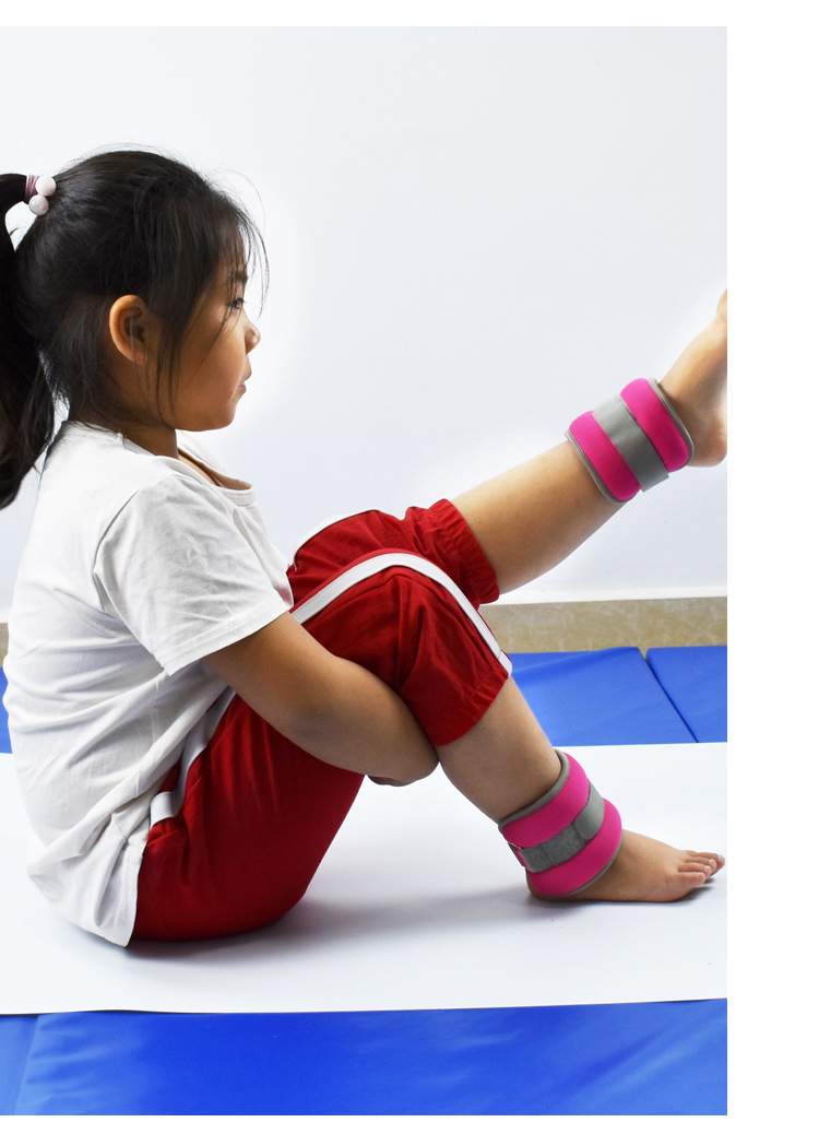 沙袋绑腿儿童舞蹈隐形脚沙包女绑手健身锻炼学生跑步运动腿部负重