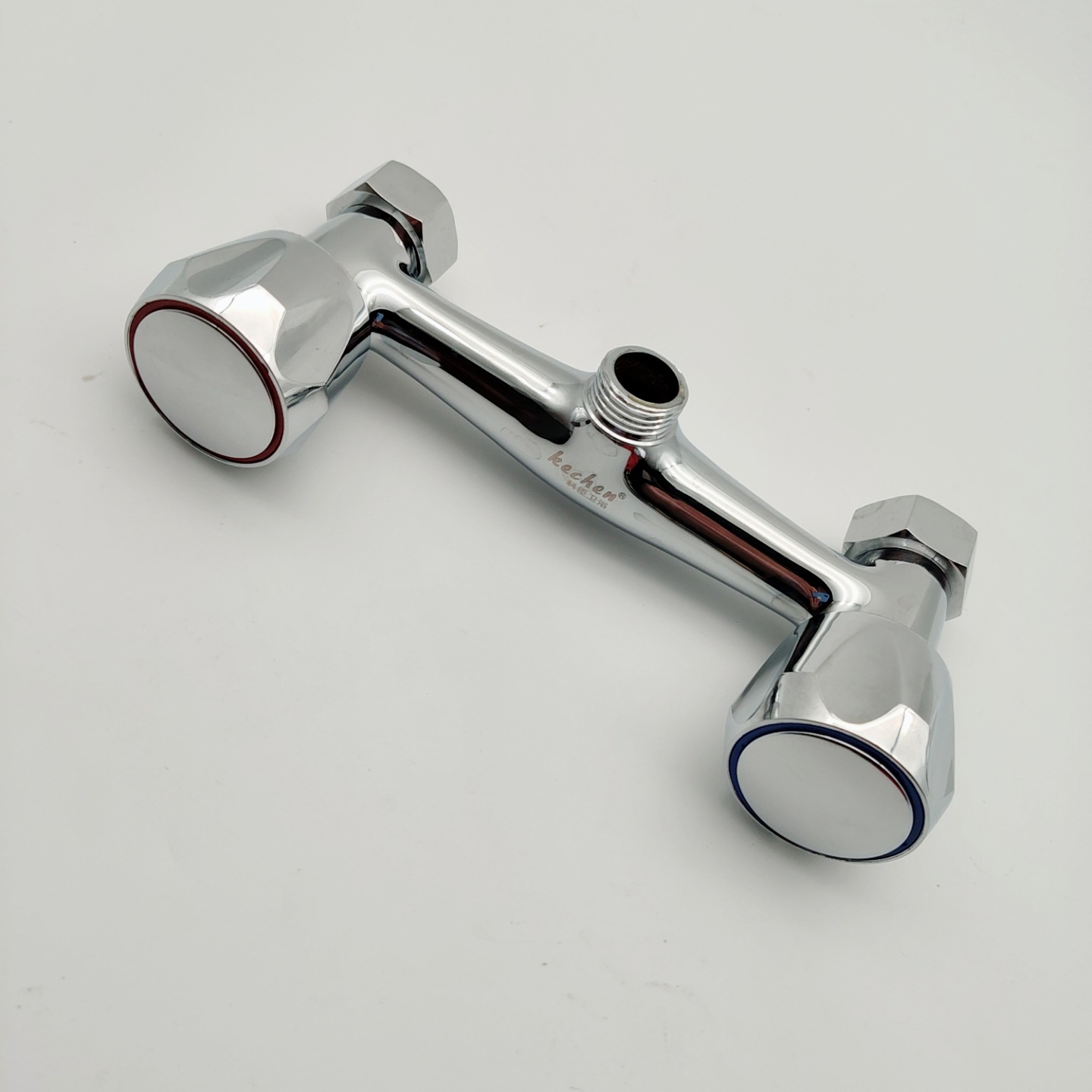 厂家直销铜双控淋浴龙头 入墙式暗装冷热水混合浴室洗澡控制开关