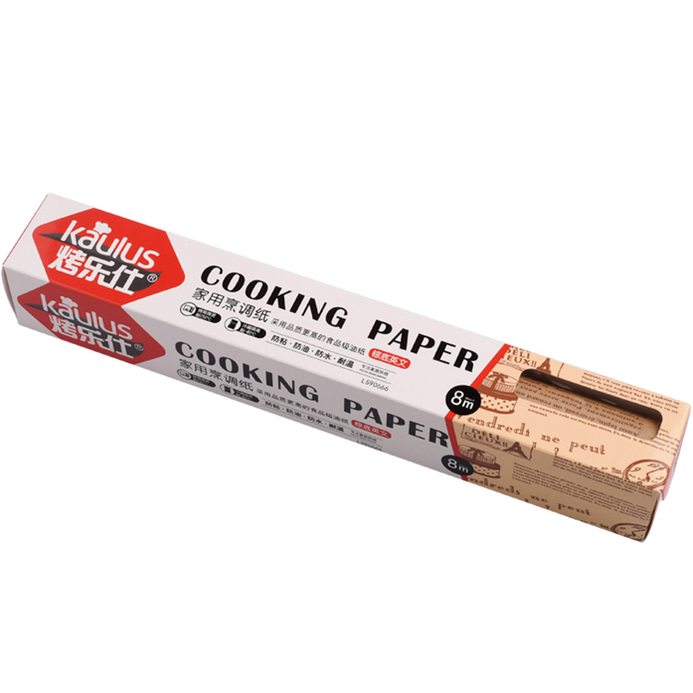 Baking Paper Air Fryer Oven Special Use Oiled Paper Food Contact Packing Paper English Japanese Anti-Oil Paper