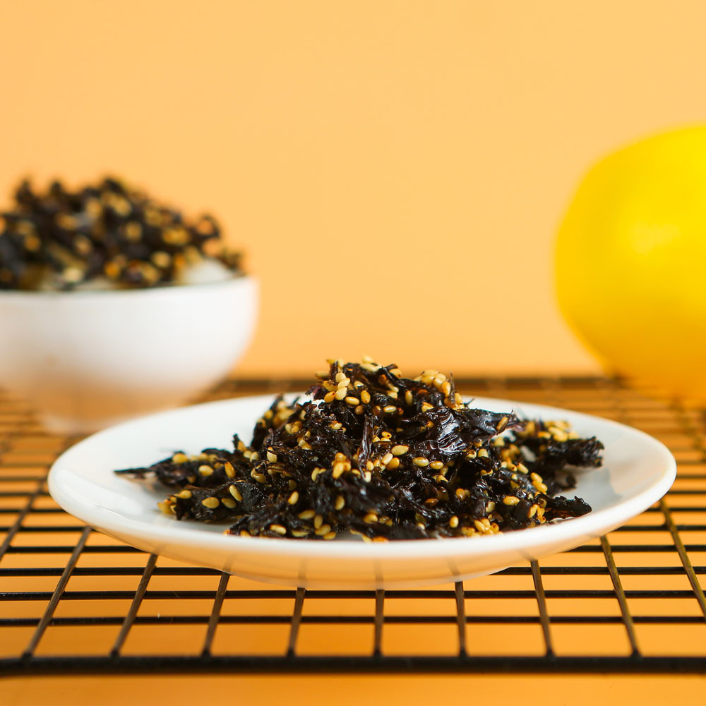 芝麻炒海苔250g/包 即食拌饭海苔碎紫菜儿童零食小吃 可定制贴牌